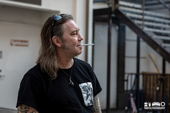 Matt Pike offstage