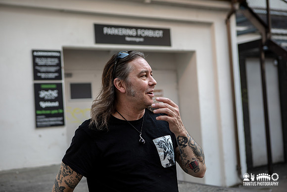 Matt Pike offstage