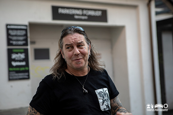 Matt Pike offstage