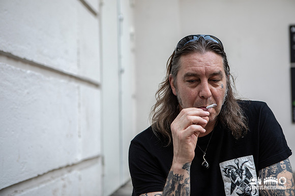 Matt Pike offstage