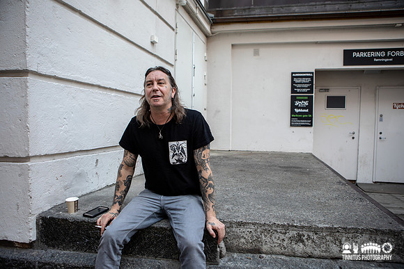 Matt Pike offstage