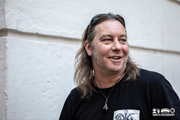 Matt Pike offstage
