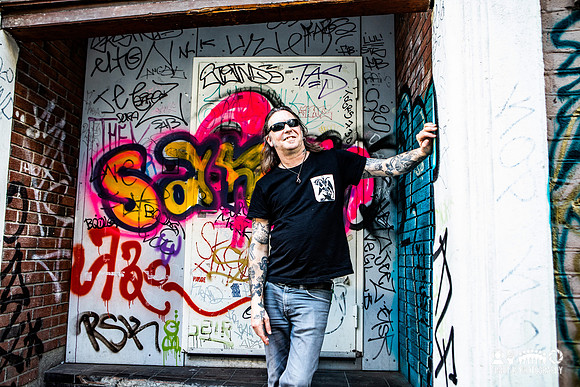 Matt Pike offstage