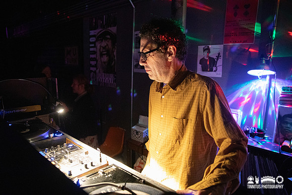 Ira Kaplan DJ'ing at Zebulon