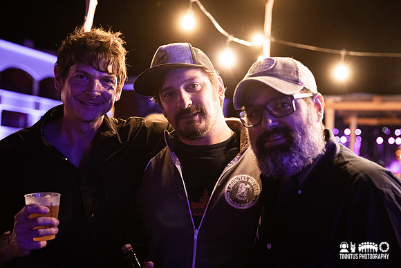 Glenn with friends