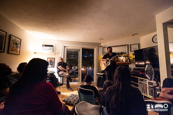 Mark Eitzel living room show