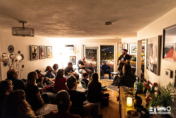 Mark Eitzel living room show