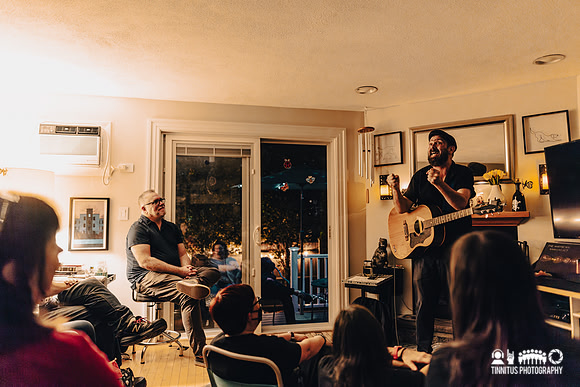 Mark Eitzel living room show