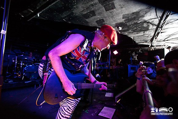 The Damned in concert on their 35th anniversary tour