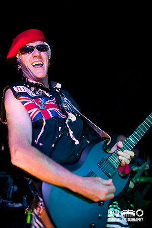 The Damned in concert on their 35th anniversary tour
