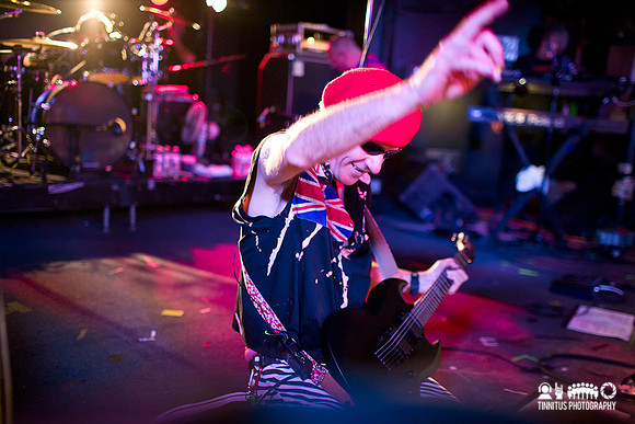 The Damned in concert on their 35th anniversary tour