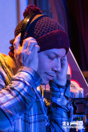 Stuart Braithwaite of Mogwai DJ'ing