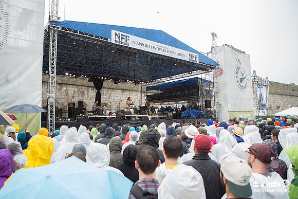 Fans at Newport Folk Fest