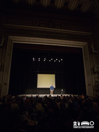 Hasan Minhaj performs at The Wilbur Theatre