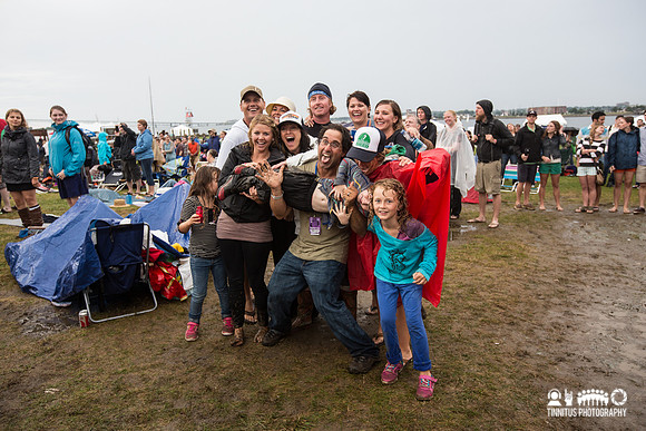 Fans at Newport Folk Fest