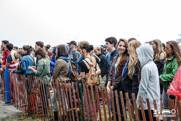 Fans at Newport Folk Fest