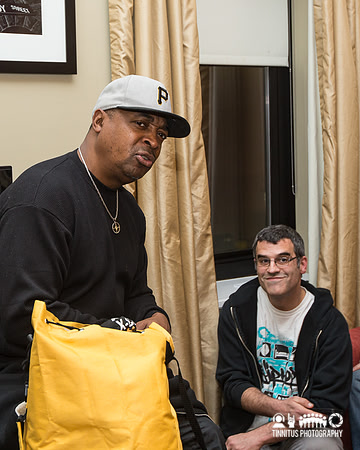 Chuck D at press conference