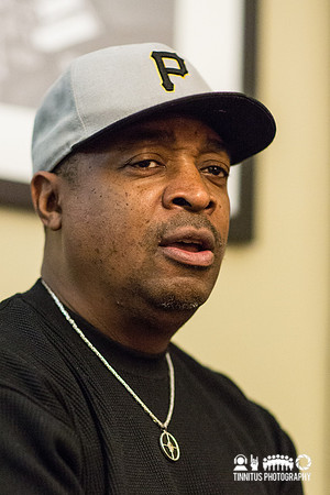 Chuck D at press conference