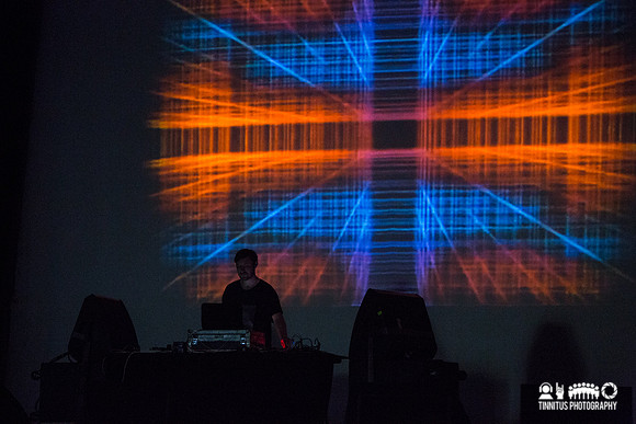 Blanck Mass in concert at ATP's I'll Be Your Mirror festival