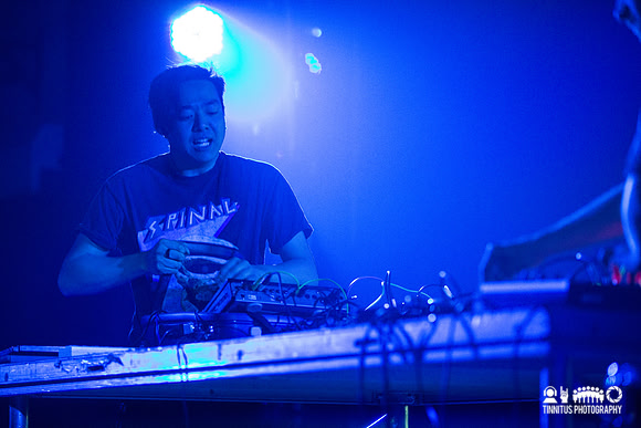 Fuck Buttons in concert
