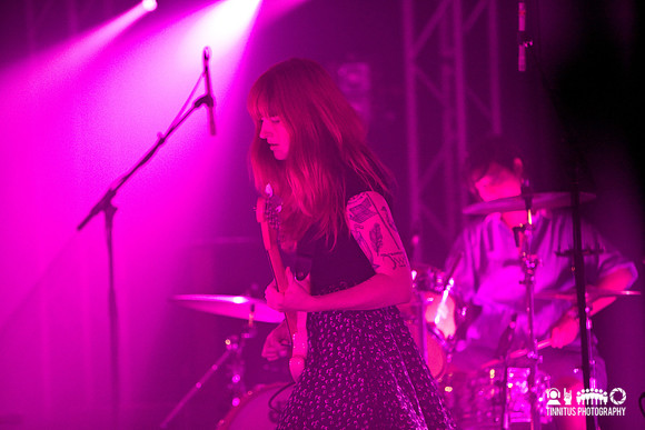 The Vivian Girls in concert at All Tomorrow's Parties - Day 3