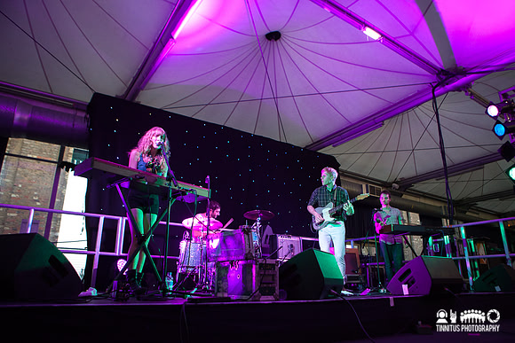 Tennis in concert at ATP's I'll Be Your Mirror festival