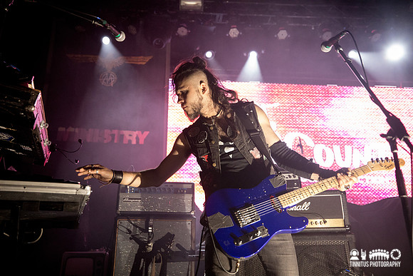 The God Bombs in concert
