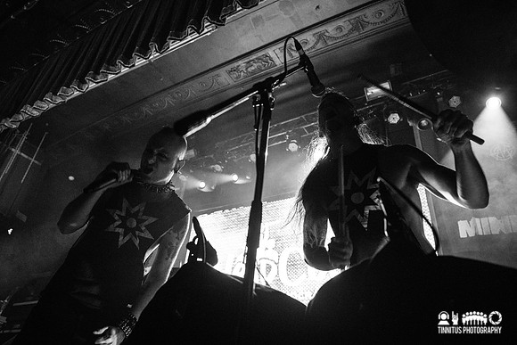 The God Bombs in concert