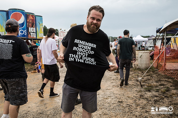 Muddy Roots attendee