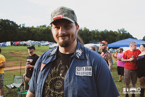 Muddy Roots attendee