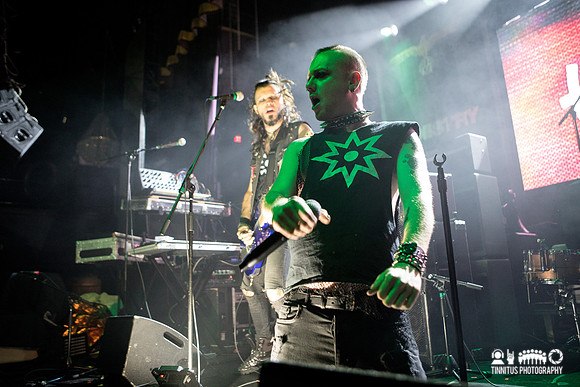 The God Bombs in concert