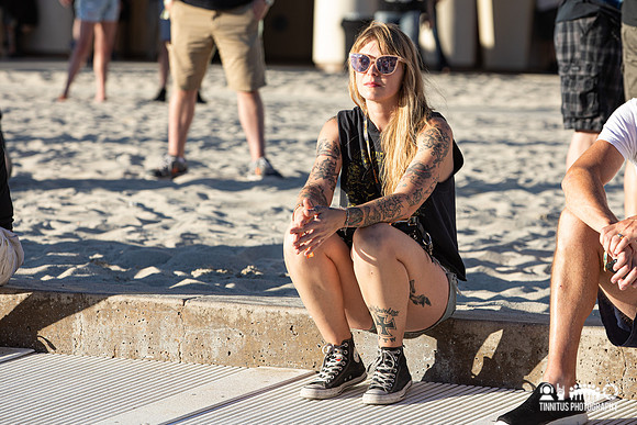 Fans at the Beach Stage, Psycho Las Vegas