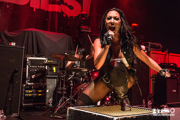 Butcher Babies in concert