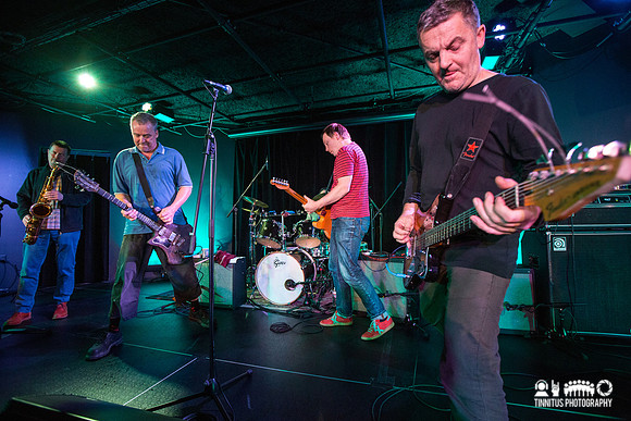 The Ex with Ken Vandermark in concert