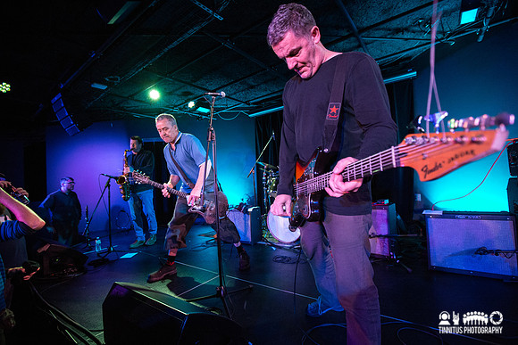 The Ex with Ken Vandermark in concert
