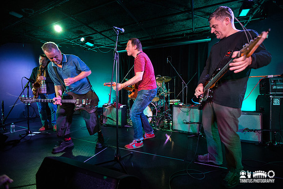 The Ex with Ken Vandermark in concert