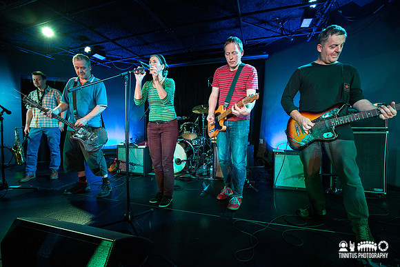 The Ex with Ken Vandermark in concert
