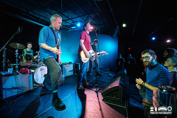The Ex with Ken Vandermark in concert