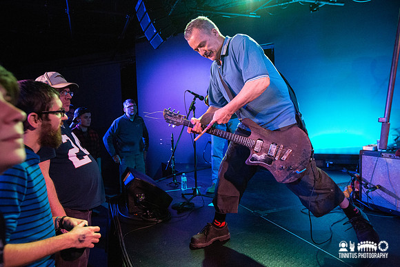 The Ex with Ken Vandermark in concert
