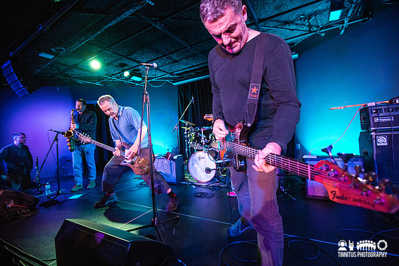 The Ex with Ken Vandermark in concert