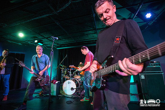 The Ex with Ken Vandermark in concert