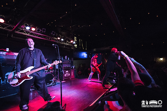 The Adolescents in concert