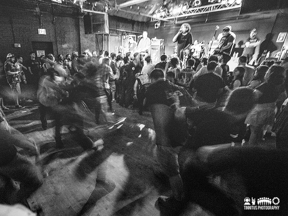 The Adolescents in concert