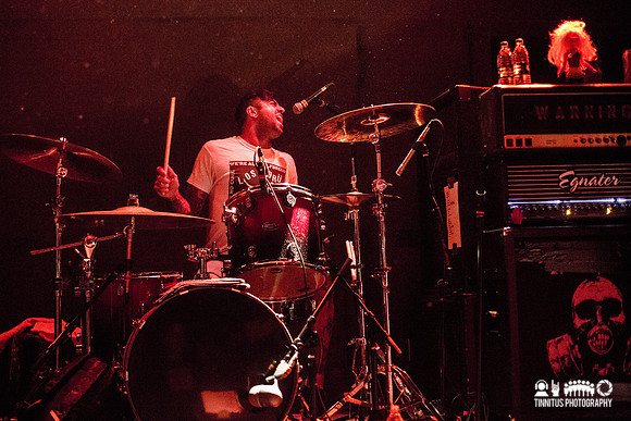 The Adolescents in concert