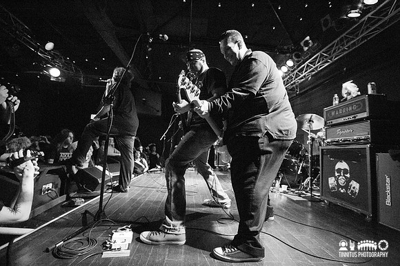 The Adolescents in concert