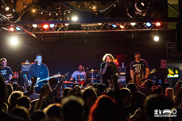 The Adolescents in concert