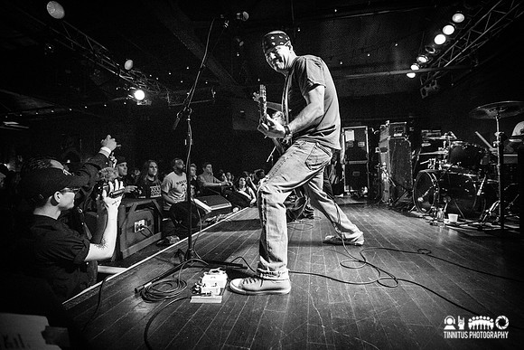 The Adolescents in concert