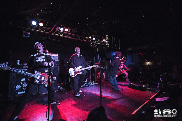 The Adolescents in concert