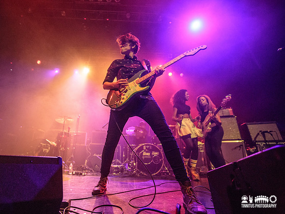 The Skins in concert