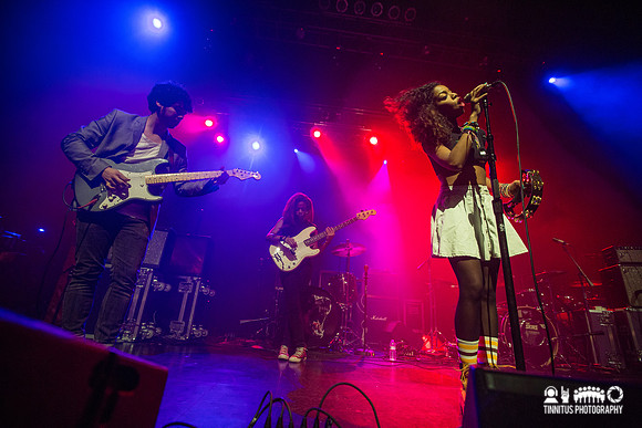 The Skins in concert